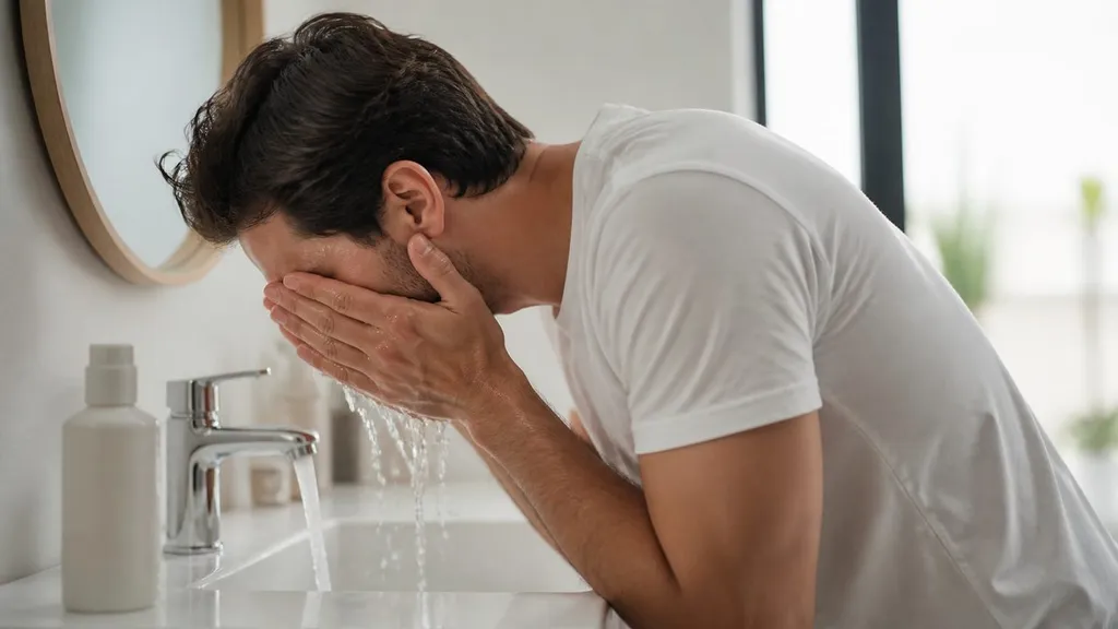nettoyant visage homme