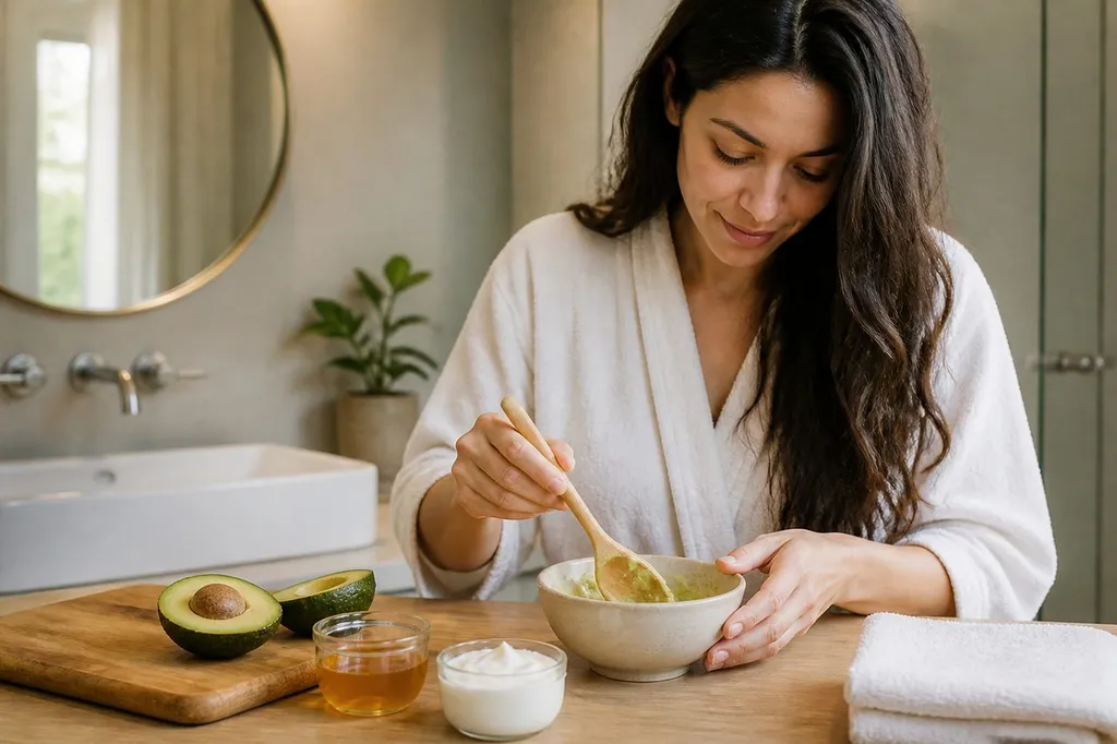 Masque cheveux maison : recettes simples selon vos besoins