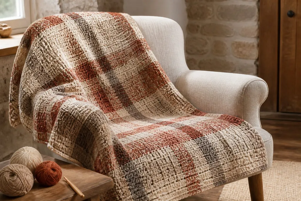 Plaid au crochet : choisir le fil, le point et les bonnes dimensions